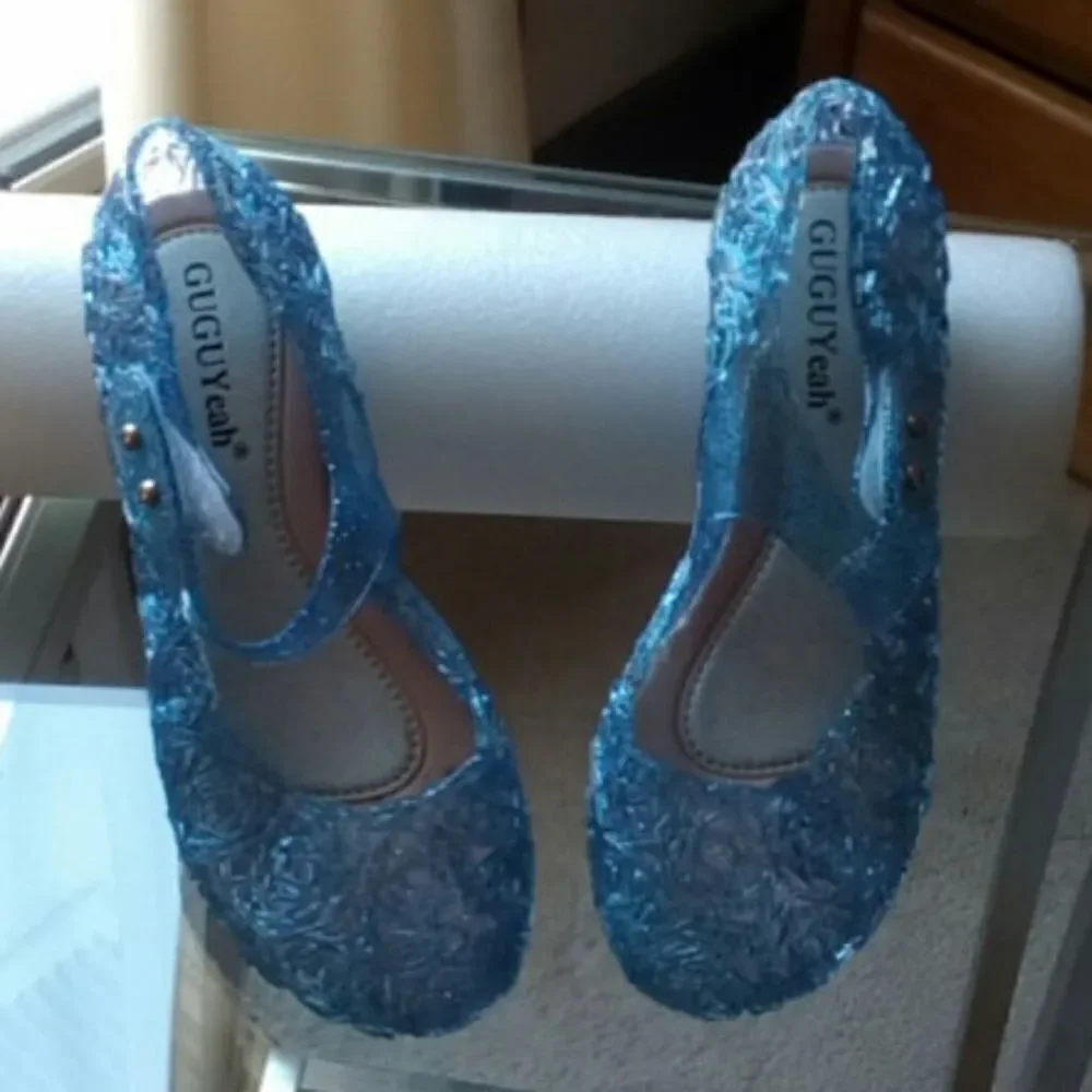 GUGUYeah FROZEN INSPIRED ELSA JELLY SHOE